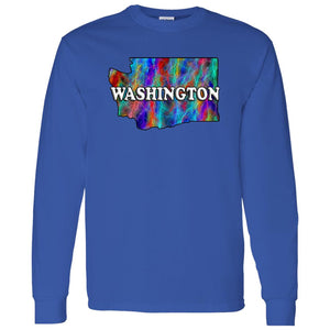 Washington Long Sleeve State T-Shirt