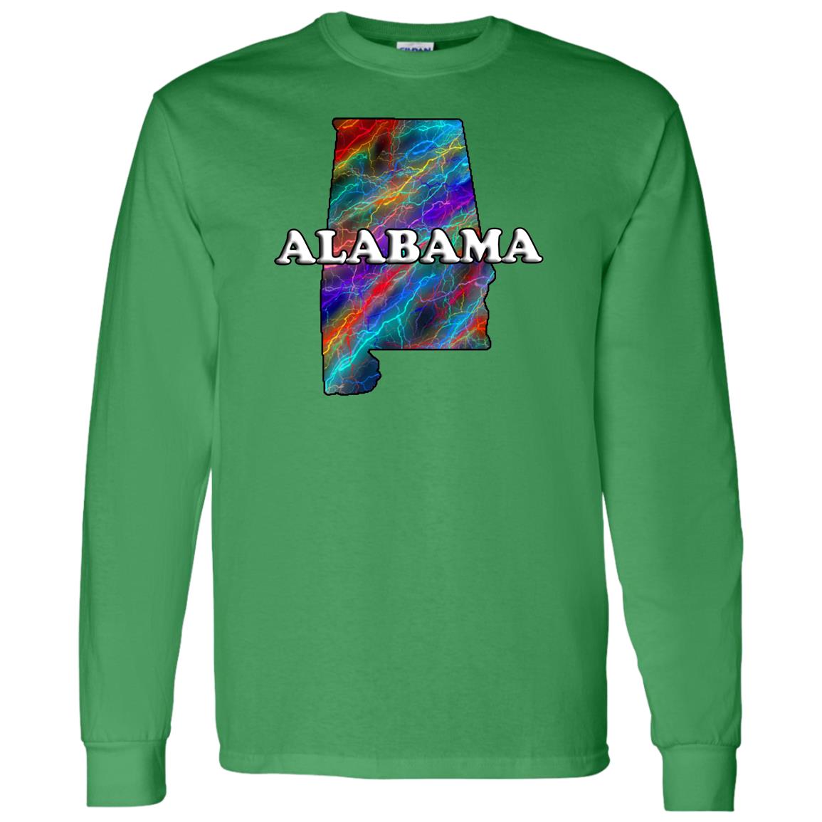 Alabama Long Sleeve State T-shirt