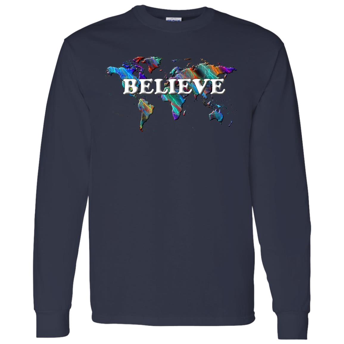 Believe Long Sleeve Statement T-Shirt