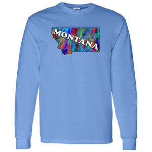 Montana Long Sleeve State T-Shirt