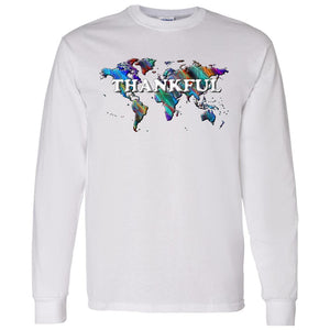 Thankful Long Sleeve Statement T-Shirt