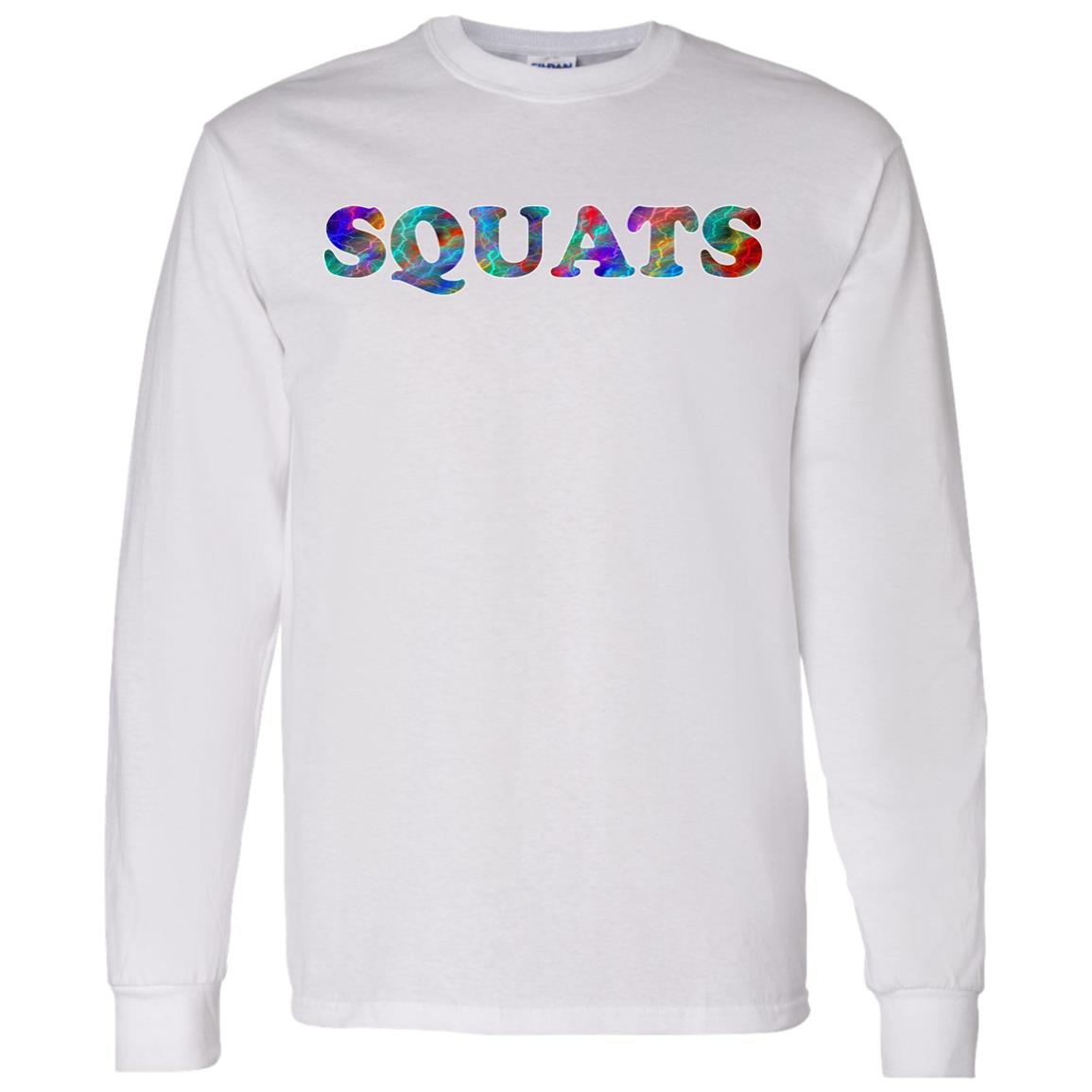 Squats Long Sleeve Sport T-Shirt