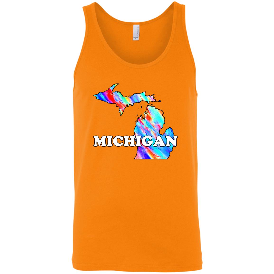 Michigan Sleeveless Unisex Tee