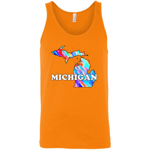 Michigan Sleeveless Unisex Tee