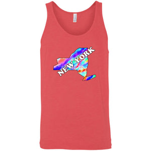 New York Sleeveless Unisex Tee