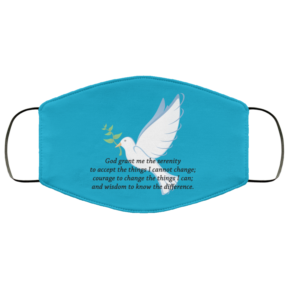 Serenity 2 Layer Protective Face Mask