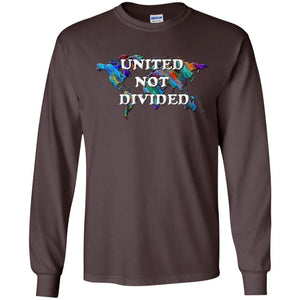 United Not Divided Long Sleeve T-Shirt (World)