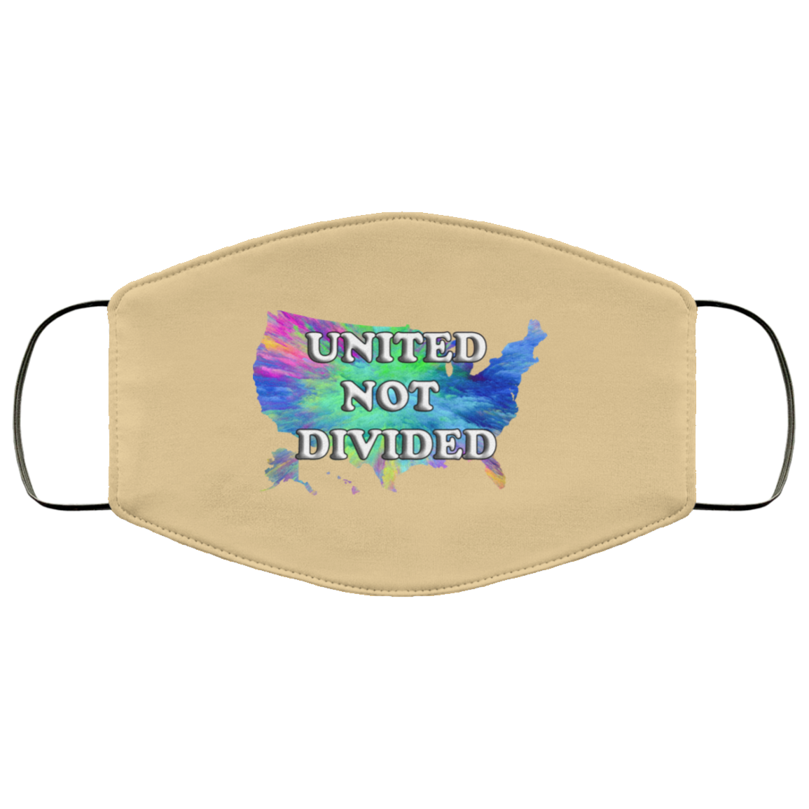 United Not Divided (USA) 3 Layer Protective Face Mask