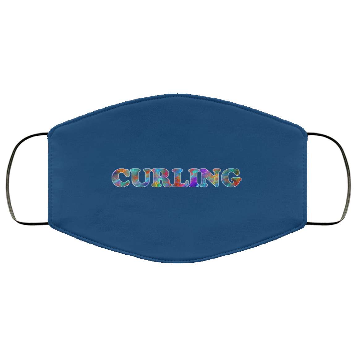 Curling 2 Layer Protective Mask