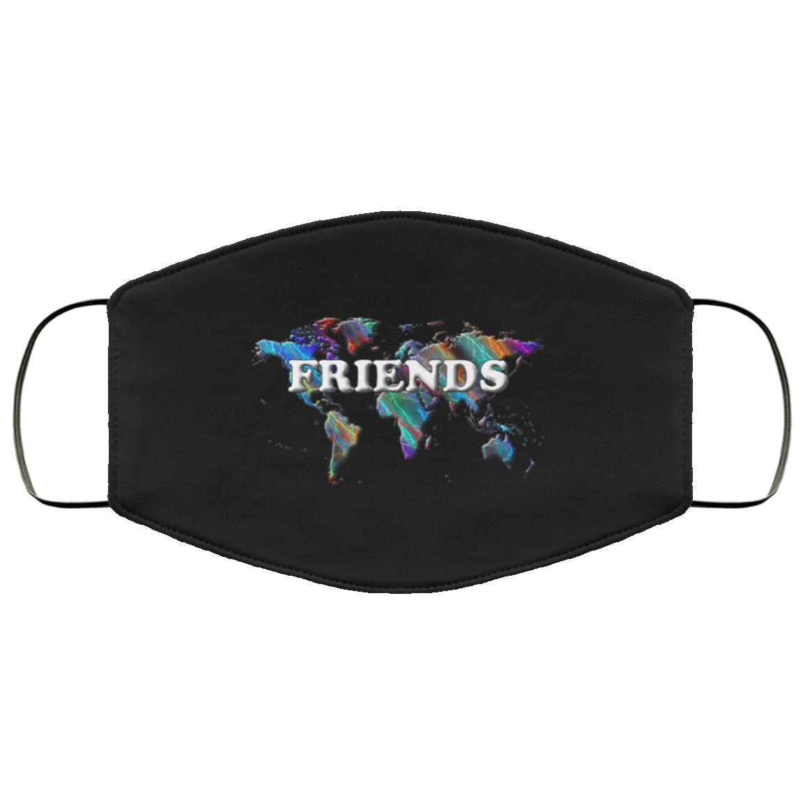 Friends 2 Layer Protective Mask