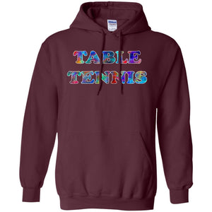 Table Tennis Sport Hoodie