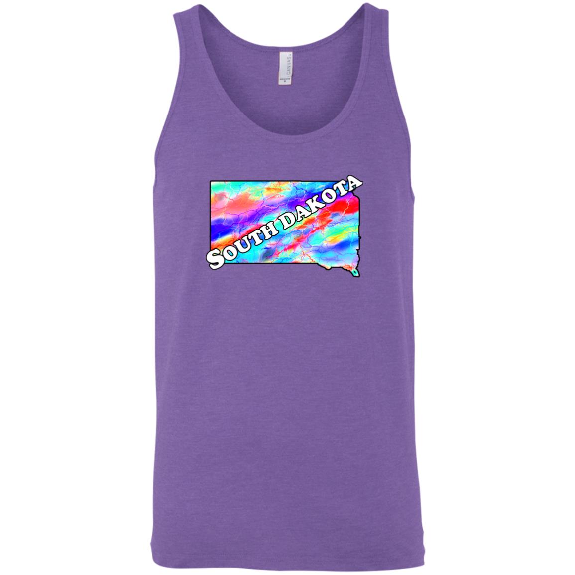 South Dakota Sleeveless Unisex Tee