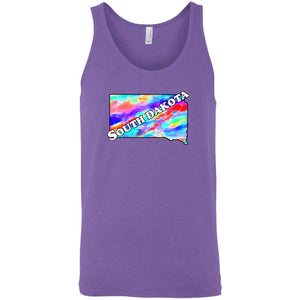South Dakota Sleeveless Unisex Tee