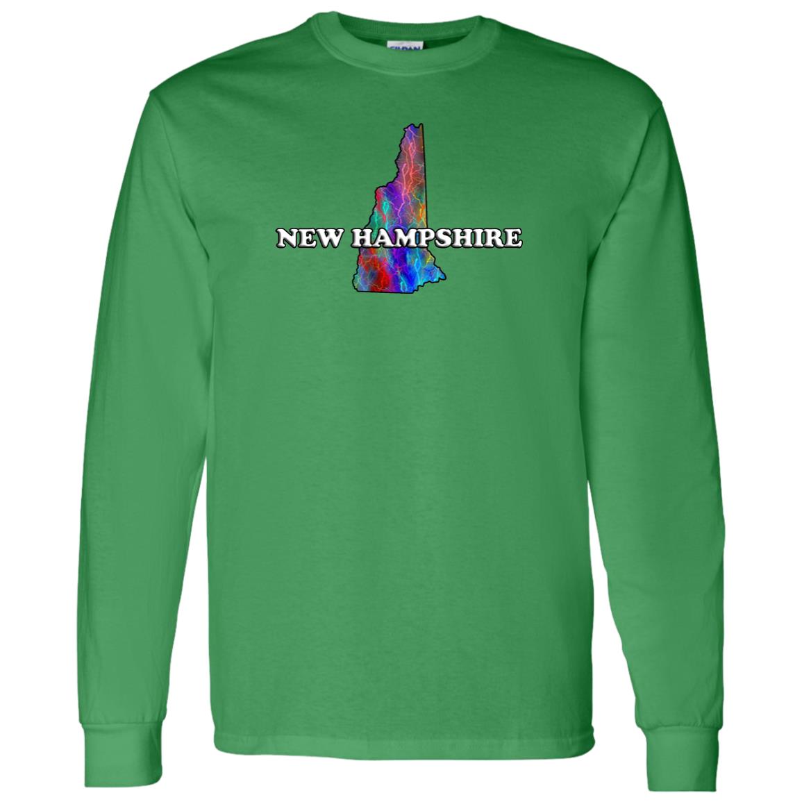 New Hampshire Long Sleeve State T-Shirt