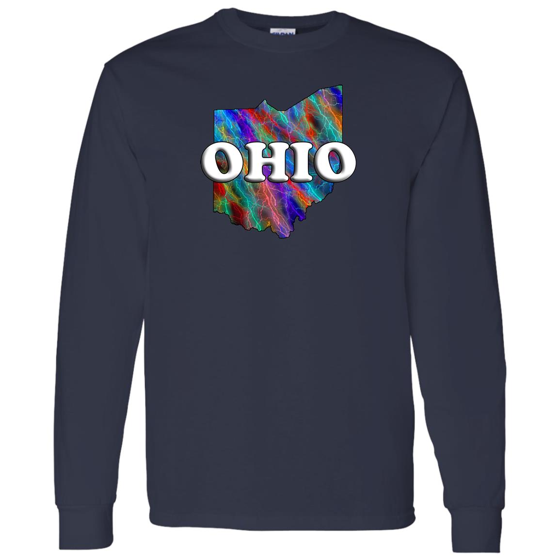 Ohio Long Sleeve State T-Shirt