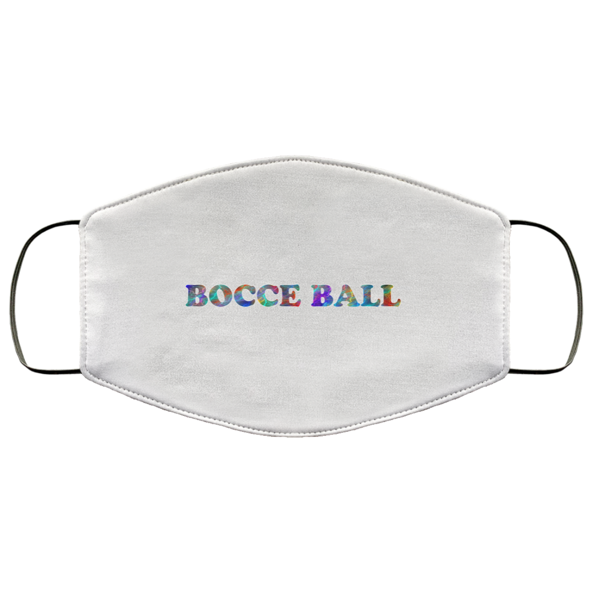 Bocce Ball 2 Layer Protective Mask