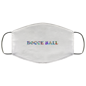Bocce Ball 2 Layer Protective Mask