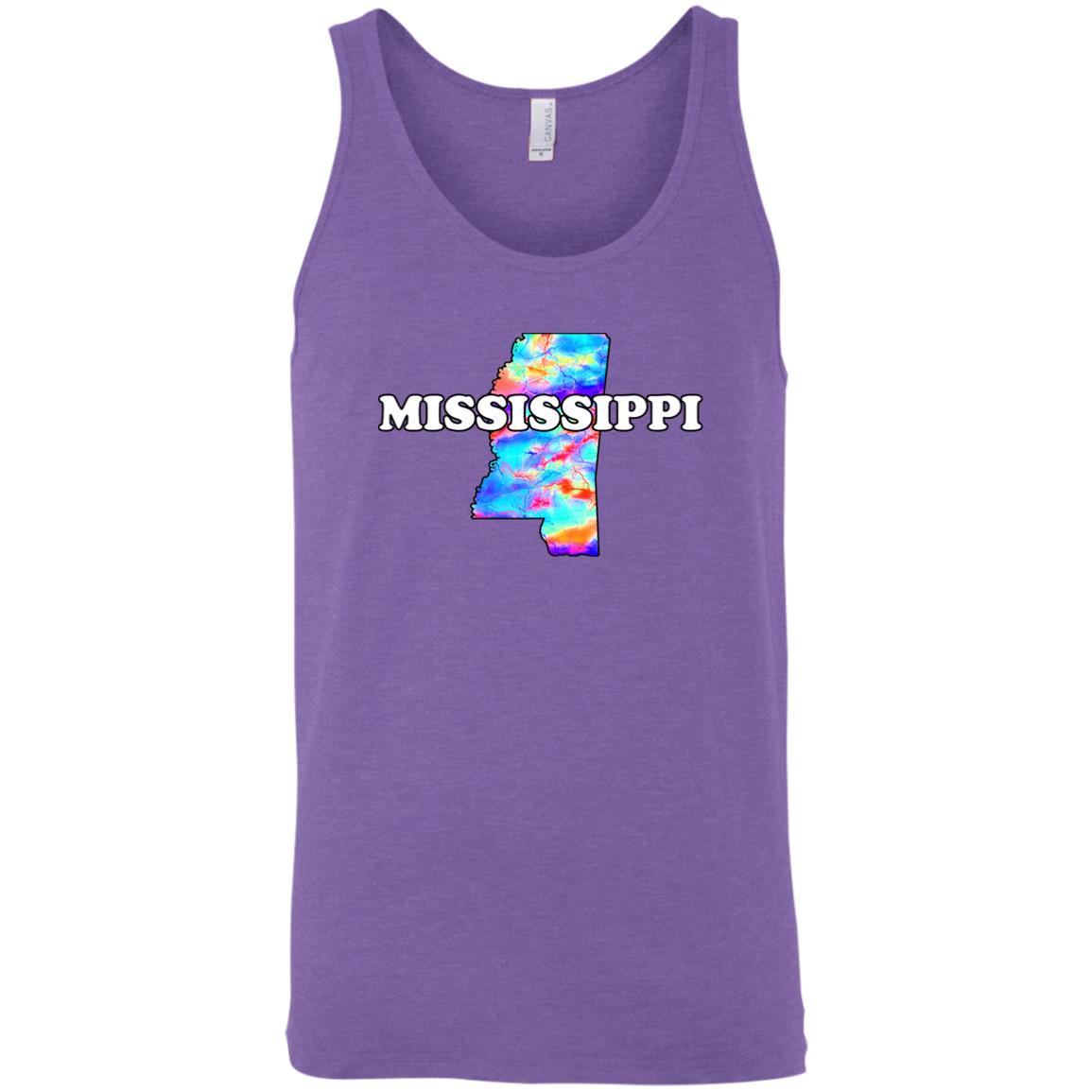 Mississippi Sleeveless Unisex Tee