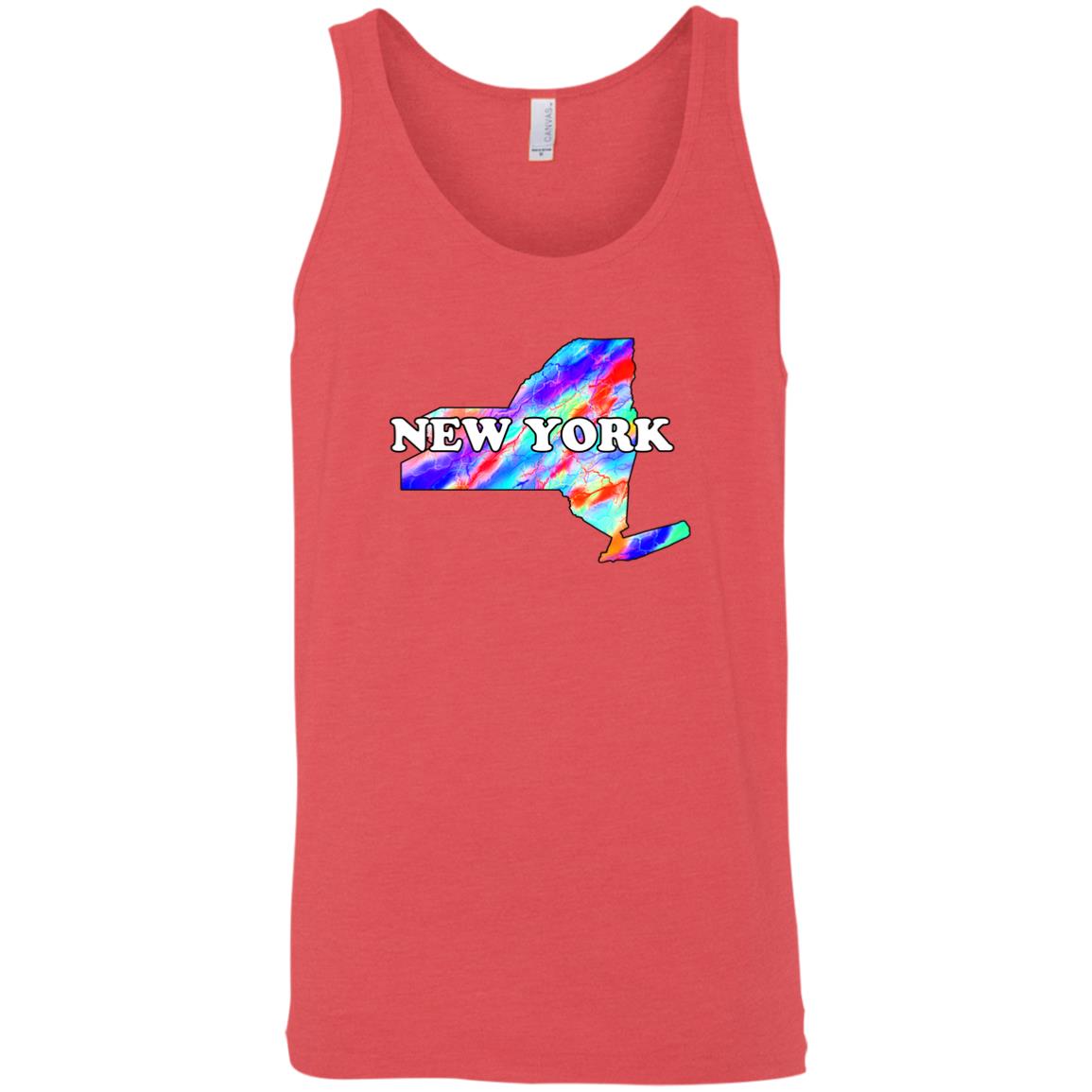 New York Sleeveless Unisex Tee