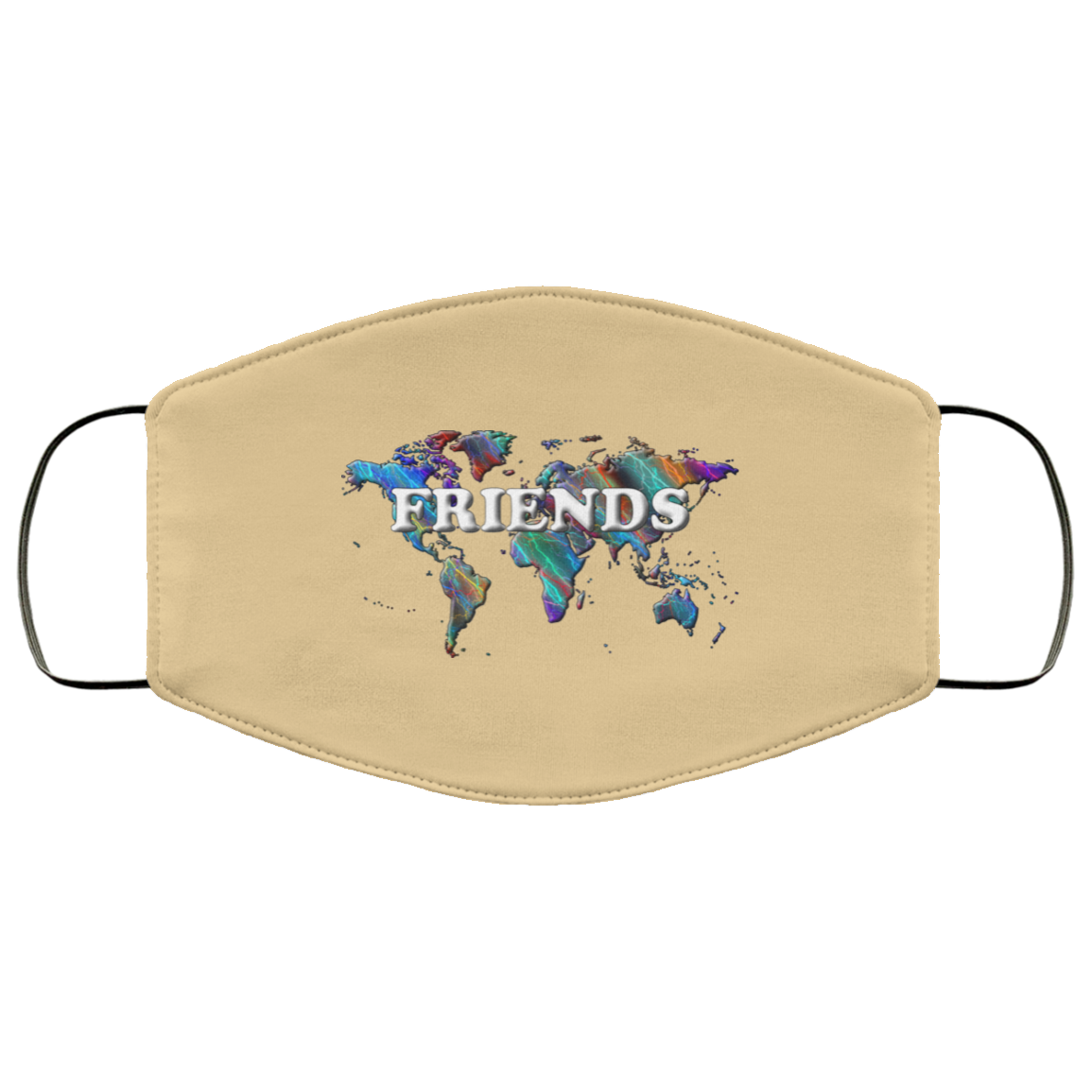 Friends 2 Layer Protective Mask
