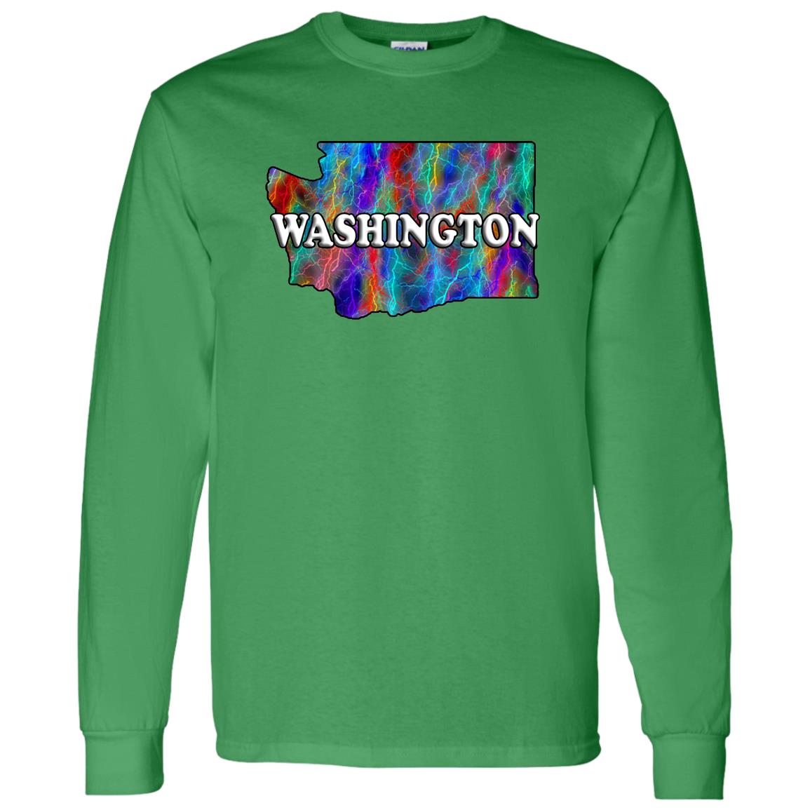 Washington Long Sleeve State T-Shirt