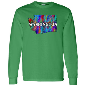 Washington Long Sleeve State T-Shirt