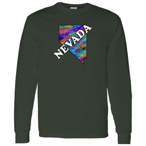 Nevada Long Sleeve State T-Shirt