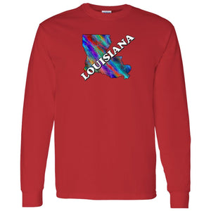 LOUISIANA LONG SLEEVE T-SHIRT | KC WOW WARES