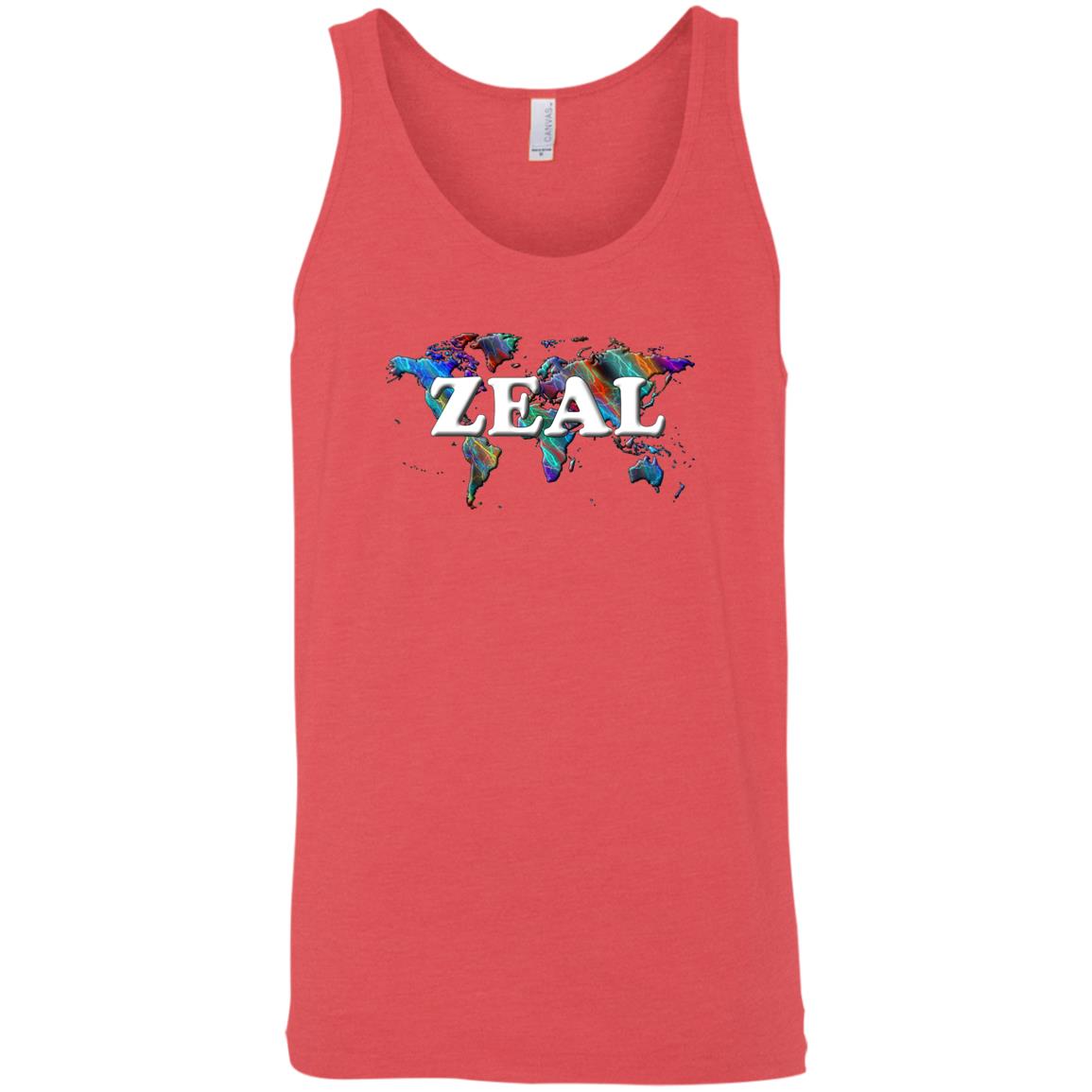 Zeal Sleeveless Unisex Tee