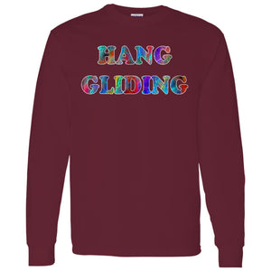 Hang Gliding Long Sleeve Sport T-Shirt