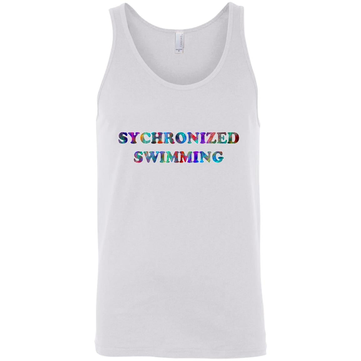 Sychronized Swimming Sleeveless Unisex Tee