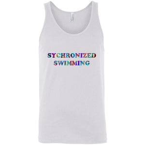 Sychronized Swimming Sleeveless Unisex Tee