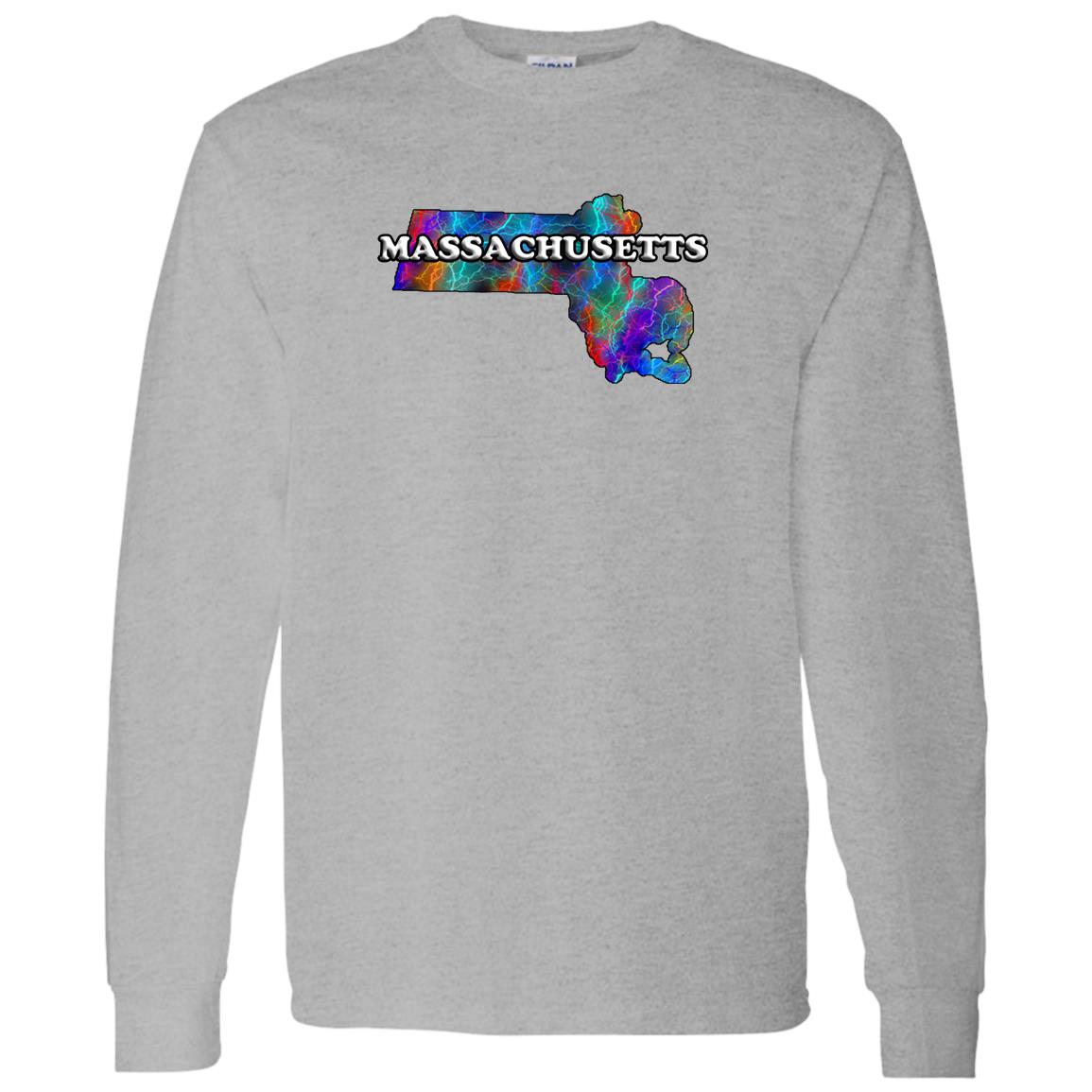 Massachusetts Long Sleeve State T-Shirt