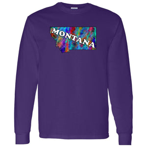 Montana Long Sleeve State T-Shirt