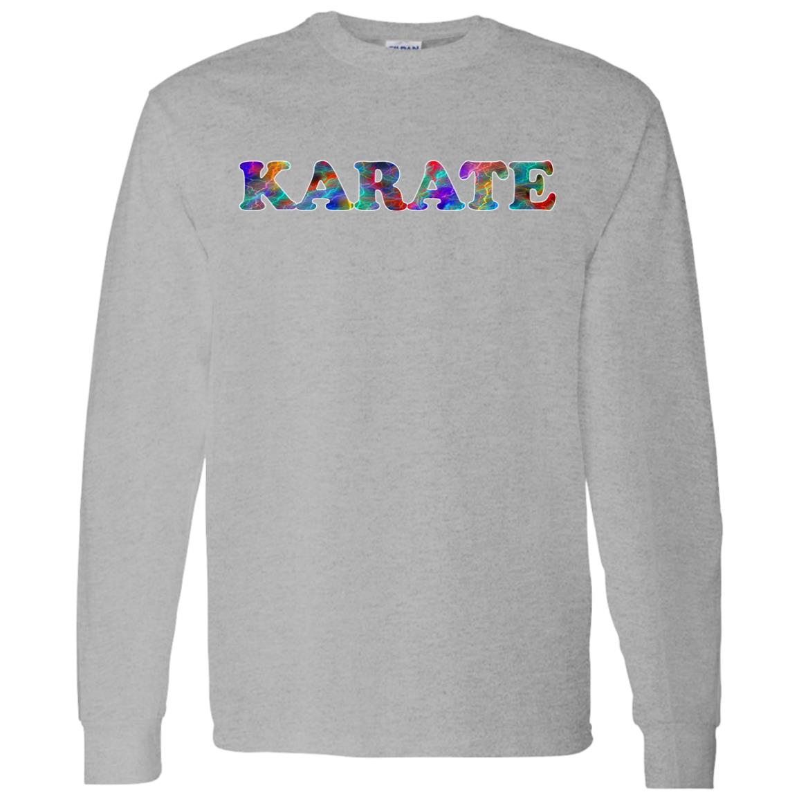 Karate Long Sleeve Sport T-Shirt