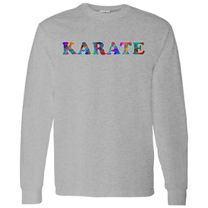 Karate Long Sleeve Sport T-Shirt