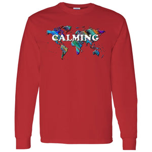 Calming Long Sleeve Statement T-Shirt