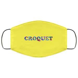 Croquet 2 Layer Protective Mask