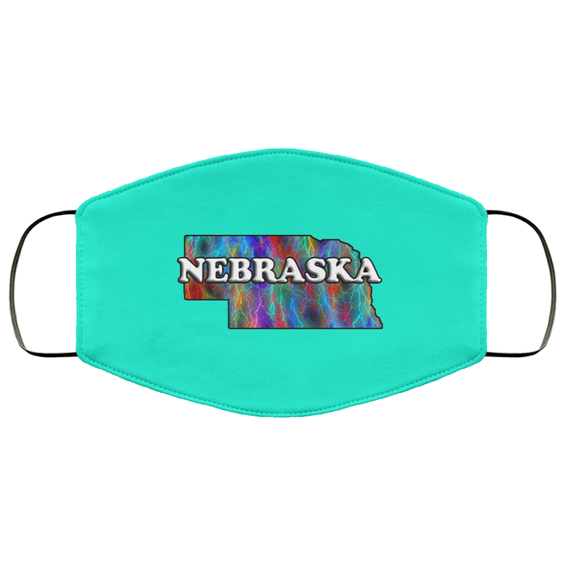 Nebraska  2 Layer Protective Face Mask