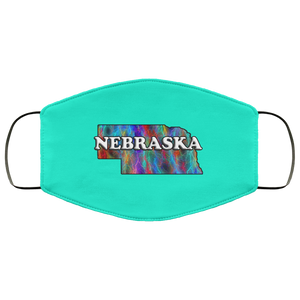 Nebraska  2 Layer Protective Face Mask