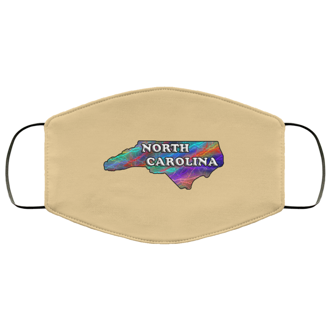 North Carolina 2 Layer Protective Face Mask