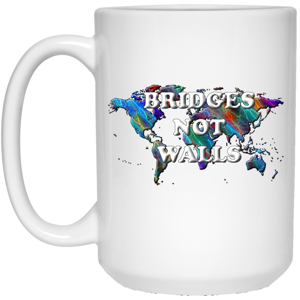 Bridges Not Walls Mug