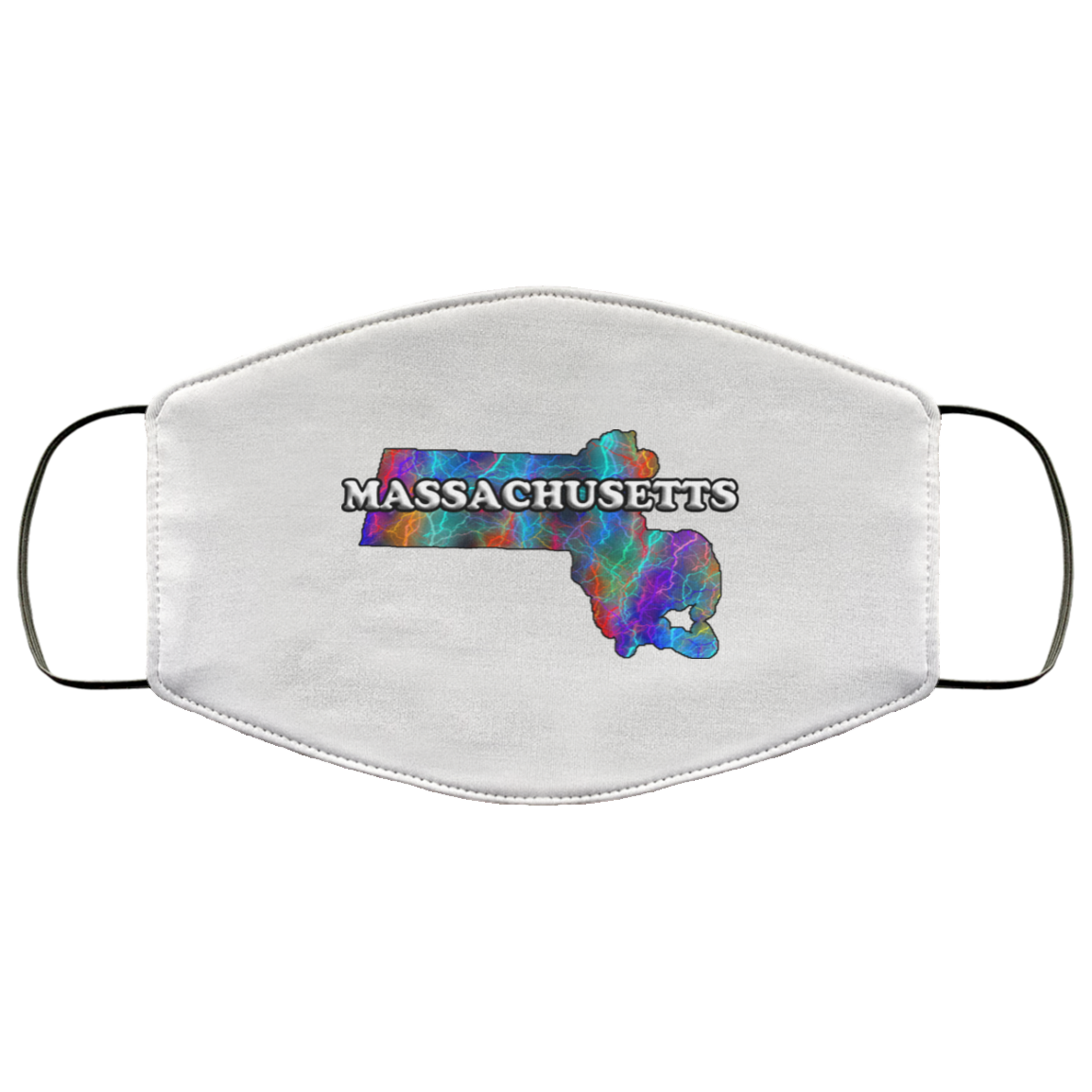 Massachusetts 2 Layer Protective Face Mask