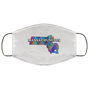 Massachusetts 2 Layer Protective Face Mask