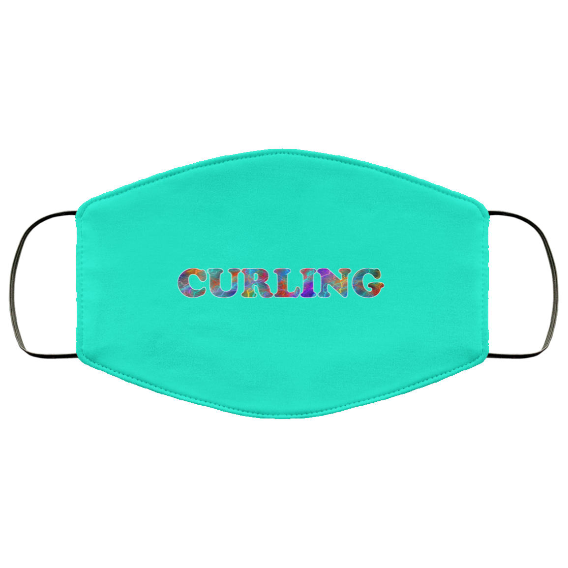 Curling 2 Layer Protective Mask