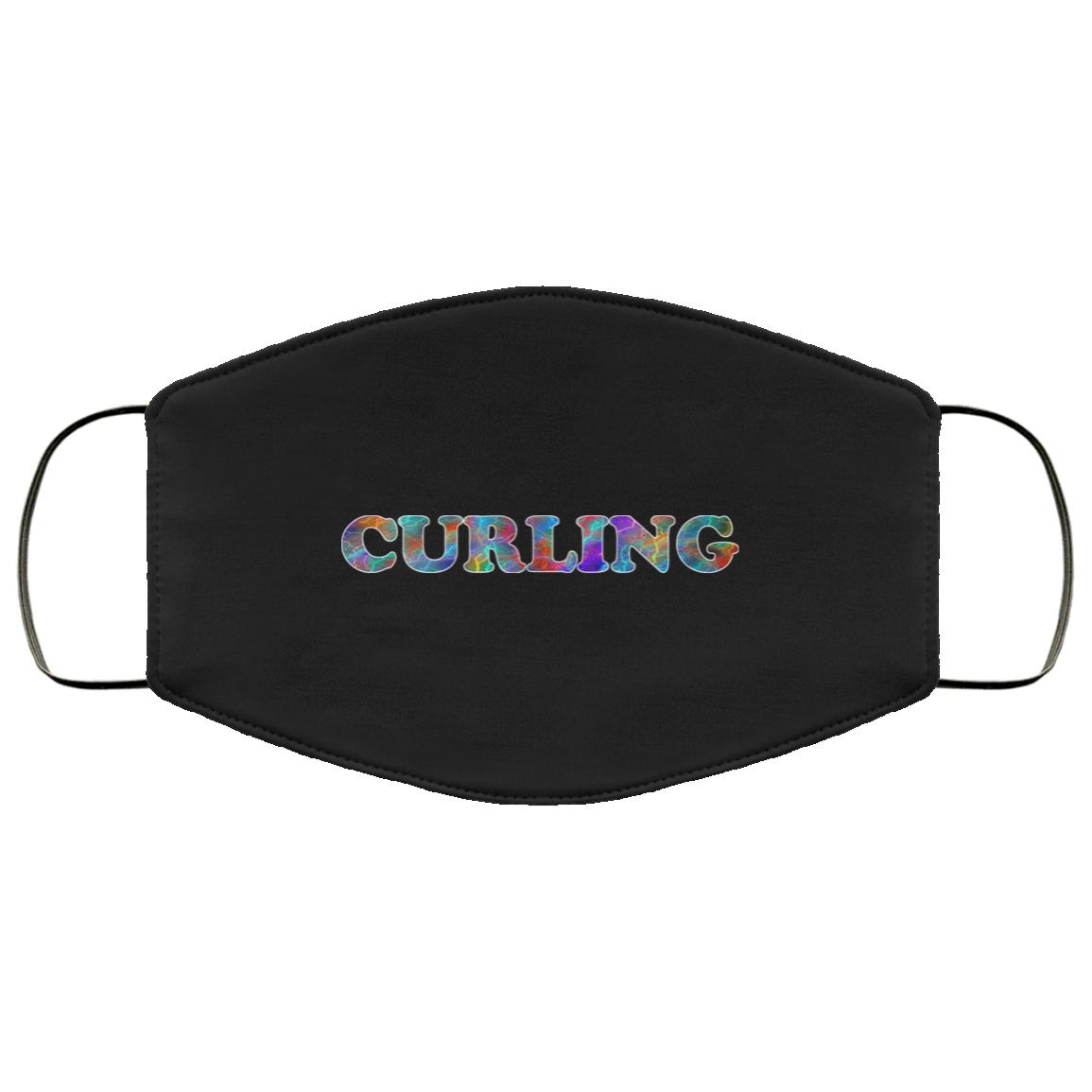 Curling 2 Layer Protective Mask