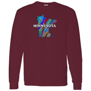 Minnesota Long Sleeve StateT-Shirt