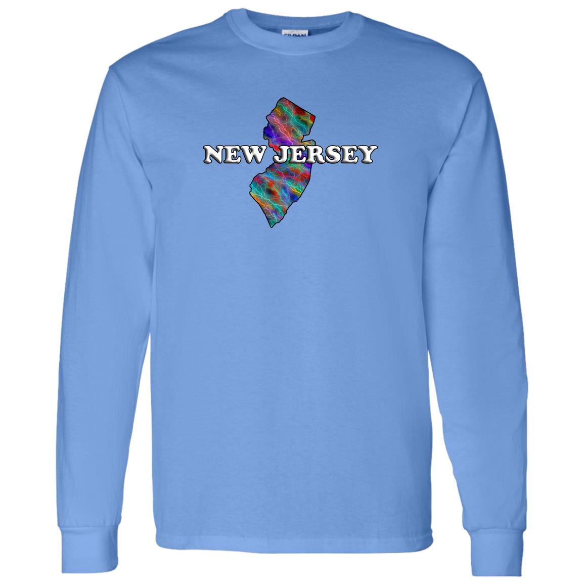 New Jersey Long Sleeve State T-Shirt