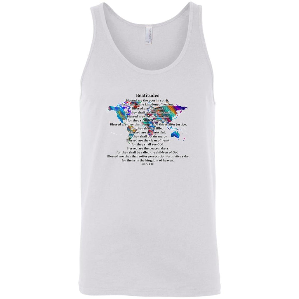 Beatitudes Sleeveless Unisex Tee