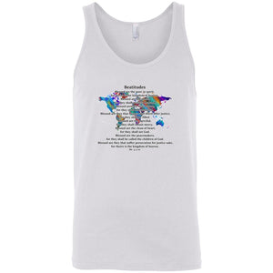 Beatitudes Sleeveless Unisex Tee